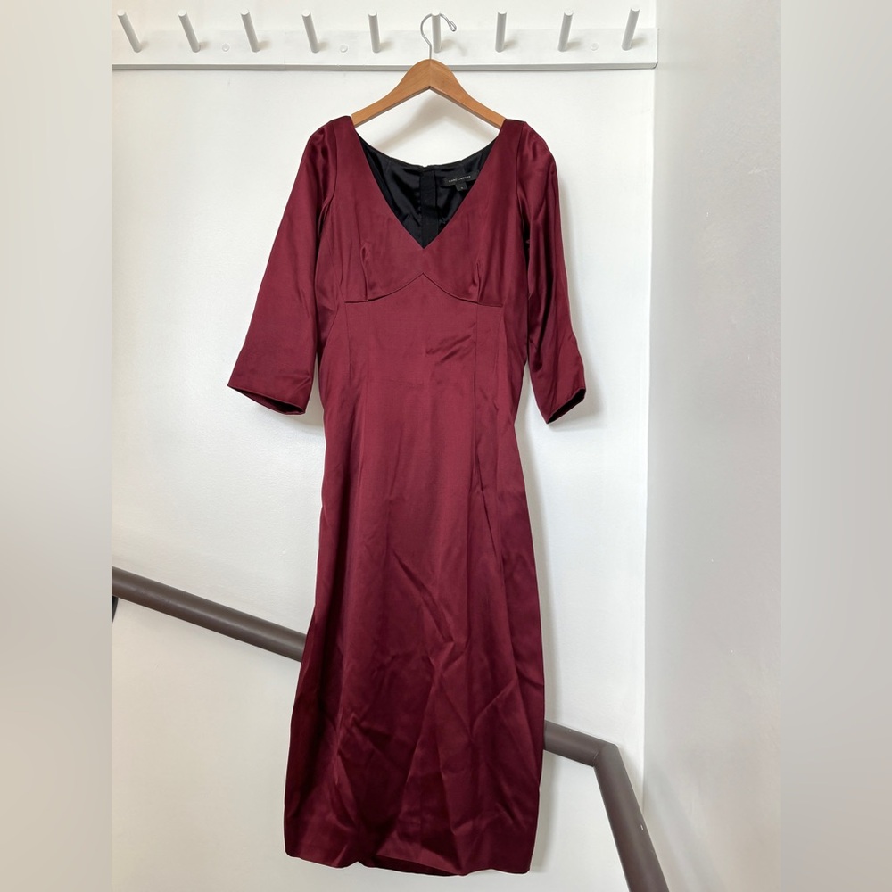 Marc Jacobs silk midi dress